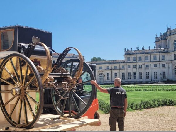 La carrozza che fu di Napoleone – e anche di Rol – è in mostra a Stupinigi